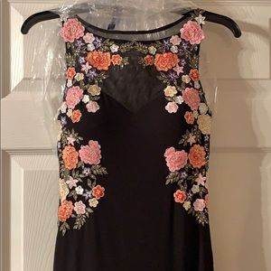 Black homecoming gown